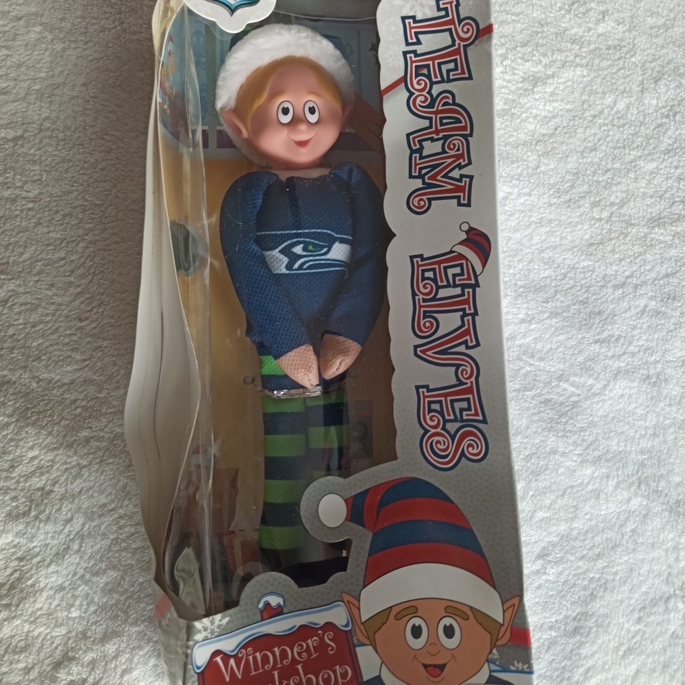 Seahawk Elf on the Shelf